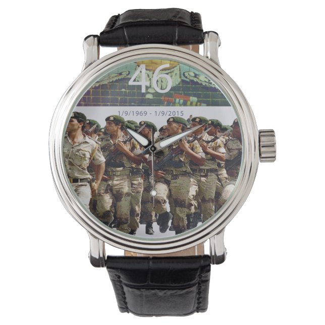 De 46ste (Kadhafi Watch) Horloge (Voorkant)