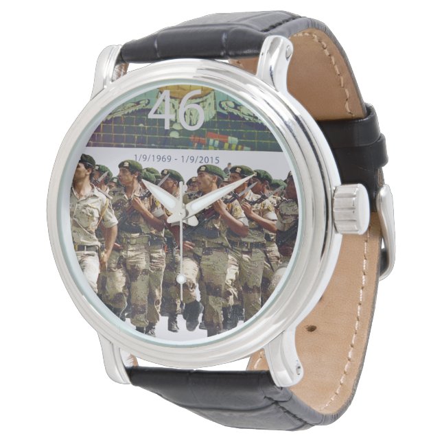 De 46ste (Kadhafi Watch) Horloge (Gekanteld)
