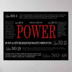 De 48 stroomwetten poster