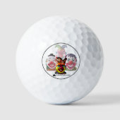 DE 4 CLOWNS GOLFBALLEN (Voorkant)