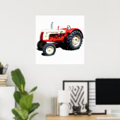 De 50 zwarte Hawk Poster (Thuiskantoor)