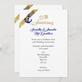 De 50ste trouwdag in de e-mail kaart (Voorkant / Achterkant)