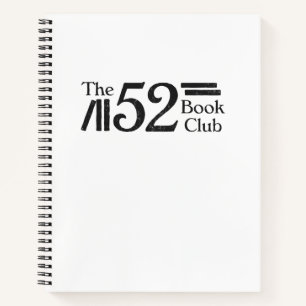 De 52 Book Club-laptop Notitieboek