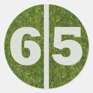 de 65ste Sticker van het Football van de Werf van