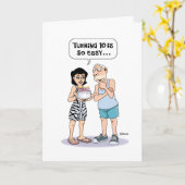 De 70ste verjaardag van mijn vader kaart (Gele Bloem)