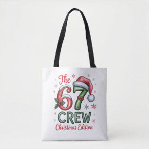 De 76 Crew Kersteditie Familie Vakantie Kerstmis Draagtas