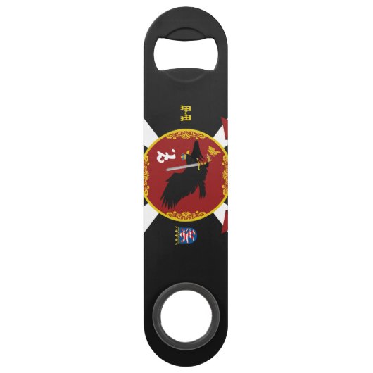 De 7. Fuß Speed Flessenopener (Achterkant)