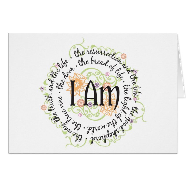 de 7 I Am Verklaringen (Voorkant Horizontaal)