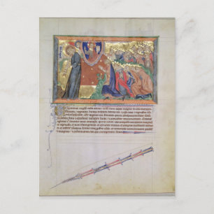 De 7de engel blaast zijn trompet briefkaart