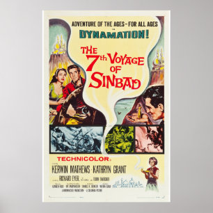 De 7e reis van Sinbad Poster