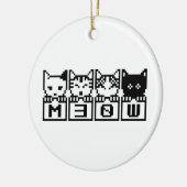 DE 8-BITS CATS M30W KERAMISCH ORNAMENT (Links)
