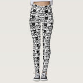 DE 8-BITS CATS M30W LEGGINGS (Voorkant)