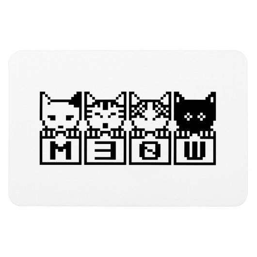 DE 8-BITS CATS M30W MAGNEET (Horizontaal)