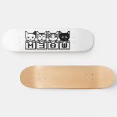 DE 8-BITS CATS M30W SKATEBOARD (Horizontaal)