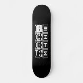 DE 8-BITS CATS M30W SKATEBOARD (Voorkant)
