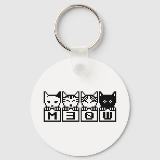 DE 8-BITS CATS M30W SLEUTELHANGER (Voorkant)