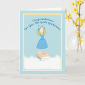 de 8ste Kaart van de Afstuderen van de Rang met (Gele Bloem)