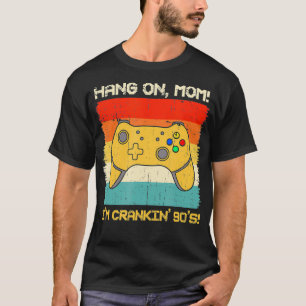 De 90-hardcore gamer van Crankin T-shirt