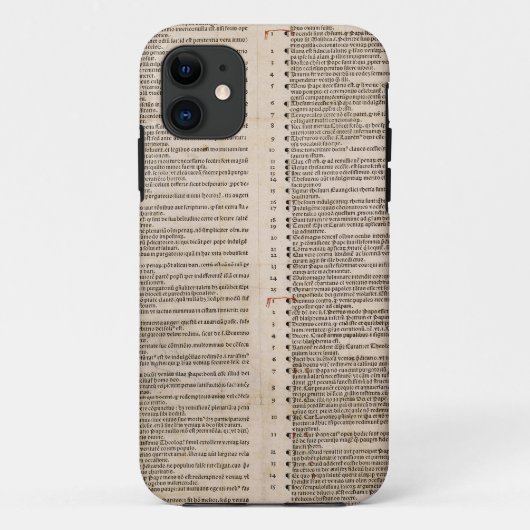 De 95 Theses (Martin Luther) Case-Mate iPhone Case (Achterkant)