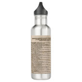 De 95 Theses (Martin Luther) Waterfles (Links)