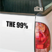 De 99% bumpersticker (Op Truck)