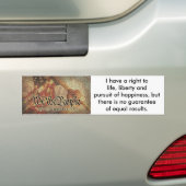 De 9-12 projectmozaïek en de 9 beginselen bumpersticker (Op auto)
