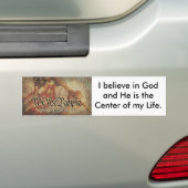 De 9-12 projectmozaïek en de 9 beginselen bumpersticker (Op auto)