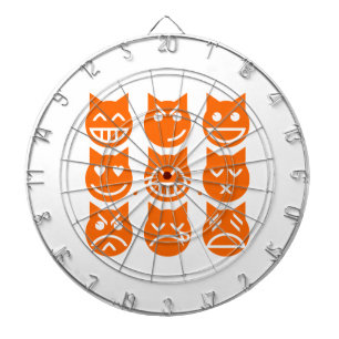 De 9 levens van de Emoji-kat Dartbord