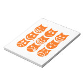 De 9 levens van de Emoji-kat Notitieblok (Gedraaid)