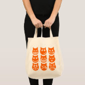 De 9 levens van de Emoji-kat Tote Bag (Voorkant (product))