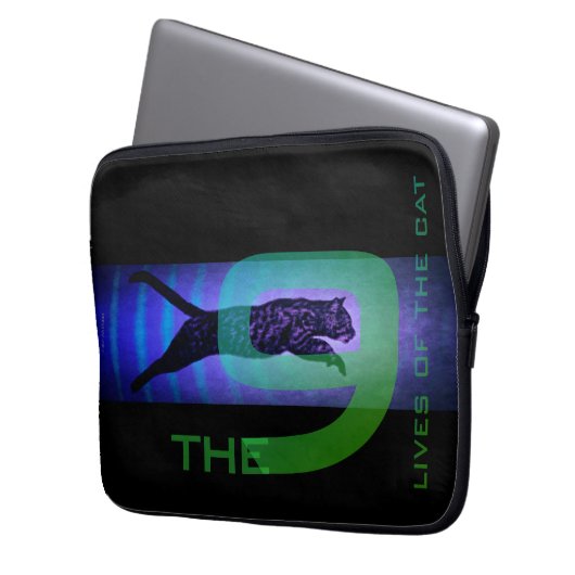 De 9 levens van de kat electronics tas (Voorkant Links)
