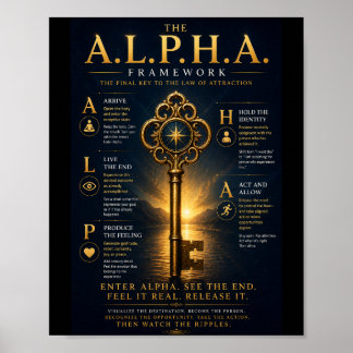 De A.L.P.H.A. Poster