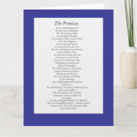 De AA Beloften (papier vel)