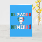 De Aalmoezenier Número van Gr 1 #1 Papa in Spaans Kaart (Gele Bloem)