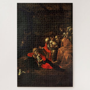 De aanbidding van de herders (1609) - Caravaggio Legpuzzel