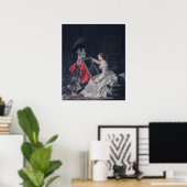 De aandachtige student - Fragonard Poster (Thuiskantoor)