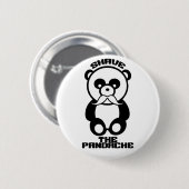 De aangepaste knop Pandache Ronde Button 5,7 Cm (Voorkant /achterkant)