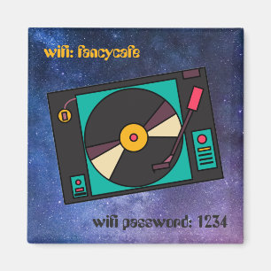 De aangepaste tekst van de Platenspeler herstelle Magneet