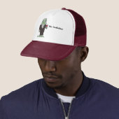 De aangepaste vrachtwagen Codfather Hat Trucker Pet (In situ)