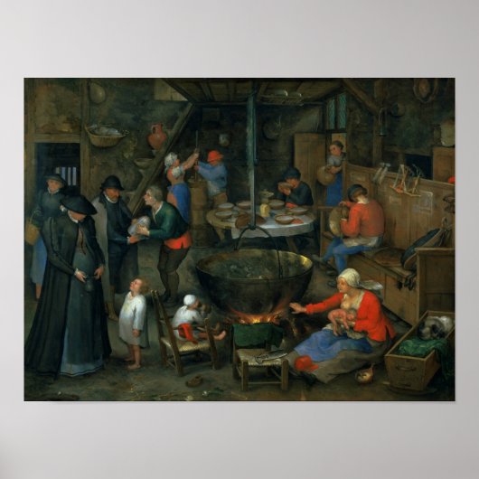De aangewezen bezoeker poster (Voorkant)