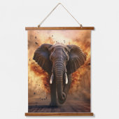 De aanklacht hangend wandkleed (Voorkant)