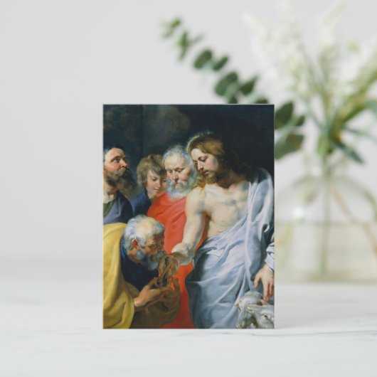 De aanklacht van Peter Paul Rubens tegen Peter Briefkaart (Staand voorkant)