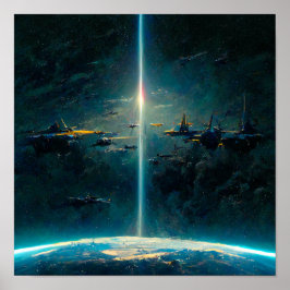 De aankomst poster
