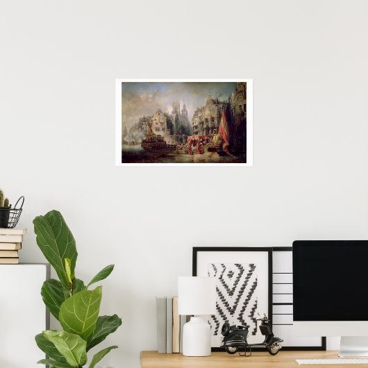 De aankomst van Fernando Alvarez de Toledo, hertog Poster (Thuiskantoor)