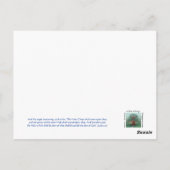 De aankondiging briefkaart (Achterkant)