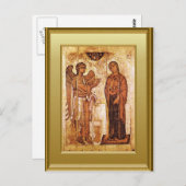 De aankondiging briefkaart (Voorkant / Achterkant)