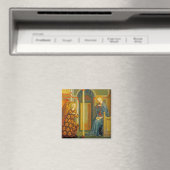 De aankondiging, c. 1423-24 magneet (Insitu (Vaatwasser))