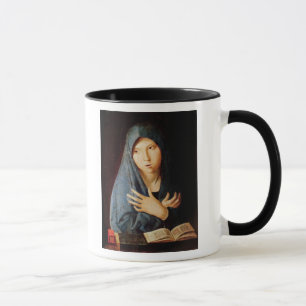De aankondiging, c.1473-74 mok