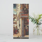 De Aankondiging Carlo Crivelli Renaissance Kunst (Staand voorkant)