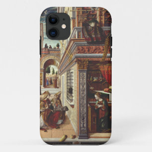 De Aankondiging Carlo Crivelli Renaissance Kunst iPhone 11 Hoesje
